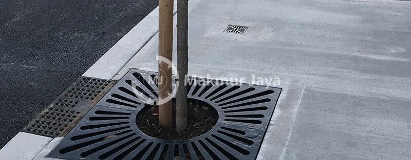 grill tanaman besi cor